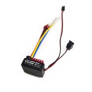 RC Model 60A Brushed ESC Speed Controller 2S 7.4V LiPo Brushed Electronic Speed Controller for 370 3