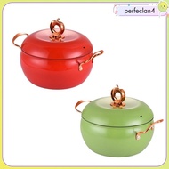 [Perfeclan4] Non Stick Soup Pot Gifts Kitchen Appliances Reusable Deep Portable Double Handle