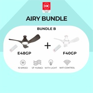 [PRE ORDER]KDK Airy Bundle B (E48GP + F40GP)
