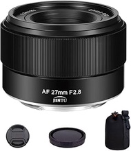 JINTU AF 27mm F2.8 Auto Focus Camera Lens Wide-Angle Prime Lenses APS-C for Sony E-Mount Mirrorless 