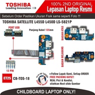 ET25 CB-TOS-18 Usb Childboard TOSHIBA SATELLITE L455D L450D LS-5821P