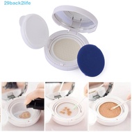BACK2LIFE Portable Cosmetic Container 15g/0.5oz White Foundation DIY Box Mirror Air Cushion Sponge M