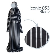 Iconic motif mukena 053 - hadramaut mukena - striped mukena - striped mukena - striped mukena - rayo