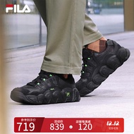 FILA【张艺兴同款】 斐乐可颂鞋复古运动鞋男2023冬休闲鞋老爹鞋 黑-IB 41