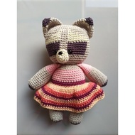 Knitting Doll - Jetta Raccoon