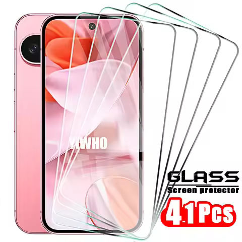 4-1pcs Tempered Glass for Google 9 8a 7a 5a Screen Protector on For Google Pixel 9 Front Protective 