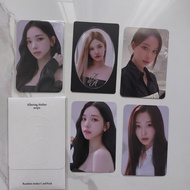 Official PHOTOCARD ALLURING ATELIER AESPA KARINA EARCUFF WINTER GISELLE NINGNING CARD PACK SEALED UNSEALED
