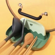 日式 多功能煲蓋架 湯勺墊擱物 擱勺 置物器 打蛋器架