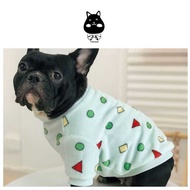 Pet Clothing Winter Corgi Teddy French Bulldog Clothes Fleece Sweatshirt Bulldog Pajamas