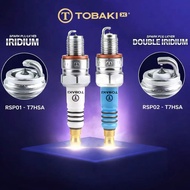 TOBAKI RACING SINGLE DOUBLE IRIDIUM SPARK PLUG EX5 DREAM EX5DREAM KRISS KRISS110 KRISS KRISS100 WAVE