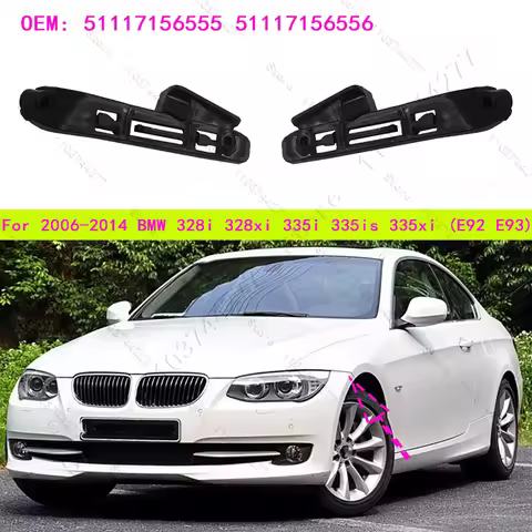 For 2006-2014 BMW 328i 328xi 335i 335is 335xi (E92 E93) Front Bumper Support Bracket 51117156555 511