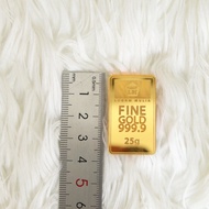 Replika Dummy LM UBS Logam Mulia Emas Akrilik Aksesoris Mahar Seserahan Gold 0.5gr - 25gr