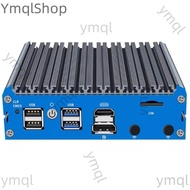 Fanless Mini PC 4 Intel 2.5G LAN Celeron J4125 J5040 N5100 J6412 N100 Mini Router Server ESXI HD-MI 