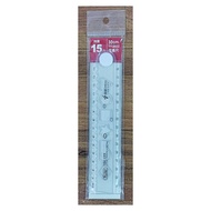 [White Shop] 30cm Folding Ruler 30cm Drawing 30cm Measuring Student 30cm 30cm Transparent