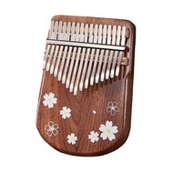 【YF】 17 Kalimba Thumb Likembe Musical Instrument Pattern