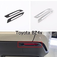 Compatible With 2022-2024 Toyota Bz4X Rear Fog Lampshade Car Accessories Exterior Modification Bz4X 