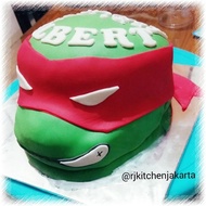 Kue Ulang Tahun Ninja/Ninja Turtle Cake