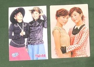 2002年絕版YES年歷CARD➡️蔡卓妍TWINS鍾欣桐