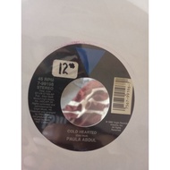Paula Abdul two hit songs,cold hearted and one or the other 45s vinyl record.
