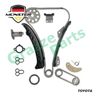 (16pc) Münster Timing Chain Kit Set Toyota CHR C-HR 1.8 ZGX11 2018-2023 Lexus CT200H ZWA10 1ZR-FE 2Z