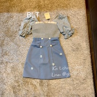 Blue Dress Party Short Skirt BLT-S Brand Work