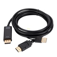 BT Exquisite  to DP Adapter Cable for Monitor Converter Cord 6Feet 1 8 Meter Replacement