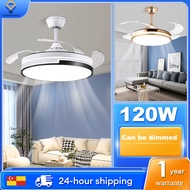 ceiling fan with light fan light ceiling fan light invisible fan light AC Motor 5 Blades Ceiling Sil