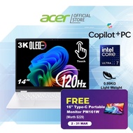 [FREE Portable Monitor] [Light Weight Copilot+ PC] [Intel Core Ultra 7 258V] Swift Edge 14 AI | SFE1