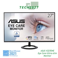 ASUS VZ27EHE Eye Care Ultra-slim Monitor – 27 inch Full HD | IPS | 75Hz | Adaptive-Sync | HDMI | Low