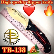 High quality flipper knife TB-138 for collection and use camping 🏕️