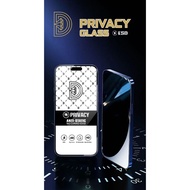 TEMPERED GLASS ANTI SPY STATIC DIAMOND FOR XIAOMI REDMI NOTE 13 4G, R. NOTE 13 5G, R. NOTE 13 PRO 4G