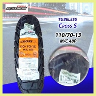 ✝ ∠ ∭ CORSA Cross S Platinum RIM 13 Tubeless Tires 110/70-13 , 120/70-13 , 130/70-13 , 140/70-13