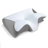 Contour Back Pillow Pain Relief for Neck Support Orthopedic Memory Foam Design Odorless Bed Pillow f