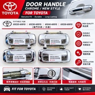 ORIGINAL TOYOTA LANDCRUISER HZJ80 FRONT REAR DOOR OUTER HANDLE (LH&RH) (CHROME)