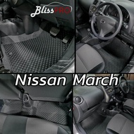 ชุดพรมกระดุมเข้ารูปรถยนต์  Nissan March