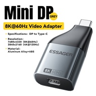 Essager ประเภท C อแดปเตอร์วิดีโอ4K6 HDMI 0Hz/4K30Hz ใช้ได้กับ HD 8K Dp/ Mini DP 1080P VGA Type-C อะแ