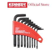 Kennedy 090-04TS, Torx Key, L-Handle, Torx, T8-T40, 9-piece