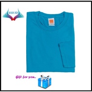 T-Shirt LONGSLEEVE Cotton Event Exercise ~ OREN SPORT ~ CT54 Sea Blue