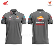 Polo shirt Tshirt Kaos Kerah Team Repsol Honda MotoGP