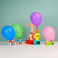 Funky Town astronaut balloon car racing balloon pump toy comes with balloons, easy to assemble for k