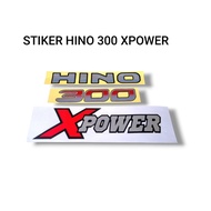 Hino 300 Dutro Xpower sticker Hino Dutro Xpower Hino 300 sticker/