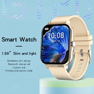 ZZOOI GT20 Smart Watch Bluetooth Call Music 1.69 Full Touch Large Screen Watch Heart Rate Sleep Health Monitoring