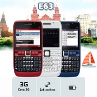E63 Foreign Trade Mobile Phone Non-Smart Phone 3G Elderly Phone Student Full Keyboard Button Straigh