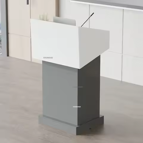 Conference Room Speech Podium Company Welcome Desk Clothing Store Reception Desks Church Pulpit Scho