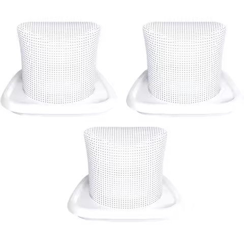 3Pcs/Set HNVCF10 Vacuum Cleaner Filter Replacement For Black And Decker HNVC220B HNVC215B Dustbuster