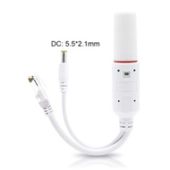 1 Piece Waterproof 10/100Mbps Rj45 Port PoE Splitter DC 12V Separator Input DC 24V Splitter White-ro