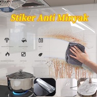 60x300cm Transparent Oil Proof Sticker / Anti-Oil Wallpaper / Kitchen Wall Sticker Wallpaper / Clear