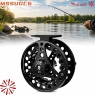 IMSSUG Fly Fishing Reel, 85mm Diameter 5/6 WT Fly Reel, Durable 2+1BB Bearings Aluminum Alloy Fishin