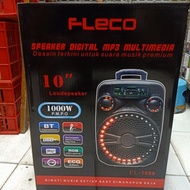 Speaker 10 inch Fleco Fl1089 PLUS MIC+ REMOTE-SPEAKER SALON AKTIF