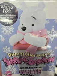 迪士尼小熊維尼白色限定版公仔